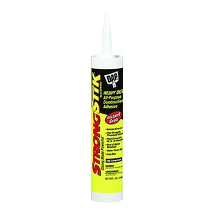 Dap Heavy Duty All Purpose Construction Adhesive Off-White 10fl oz. Dap Heavy Duty All Purpose Construction Adhesive Off-White 10fl oz.